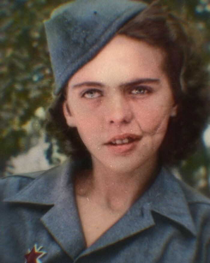 9. Albina Mali-Hočevar was a Slovenian fighter who was wounded in combat several times during WW2.