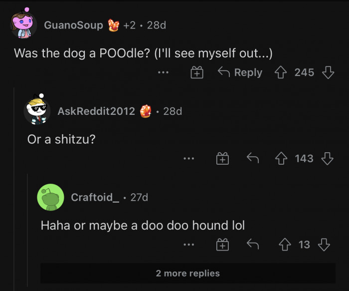 They saw the opportunity to pun and could not resist the urge.