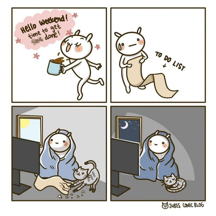 We like to think that the work is already done by creating the to-do list