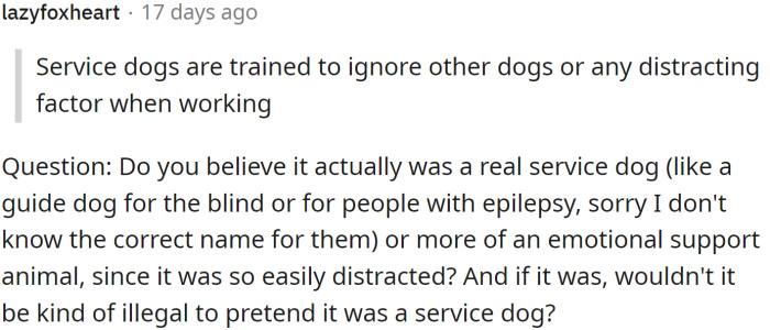 This is a good question: