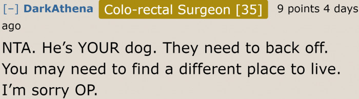 She needs to get out of there. That's the best solution.