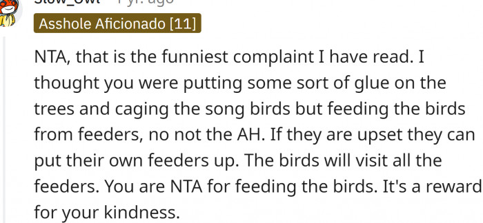 The funniest complaint