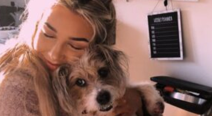 19-year-old Lucy Ledgeway and her dog Sunny have shared a great deal of memories together