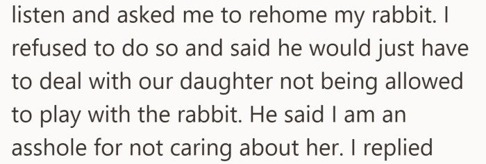 What started as a parenting issue turns into a direct challenge about love and priorities.