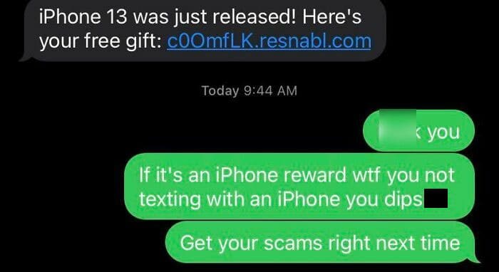 15. Scammers Gonna Scam 