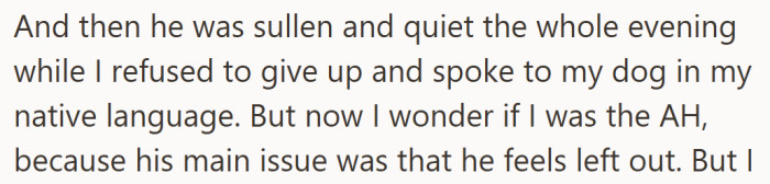 By the end of the night, silence filled the room—neither ready to back down, both feeling misunderstood.