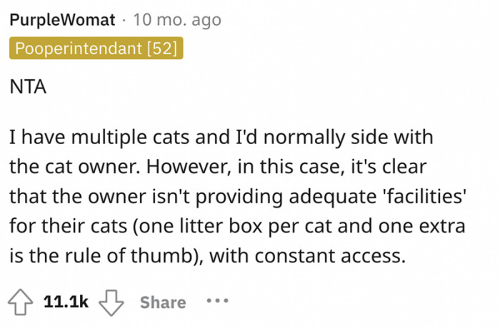 5. The Redditors agree with OP