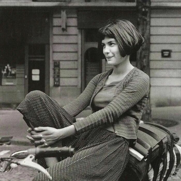 26. Audrey Tautou captured on the set of 