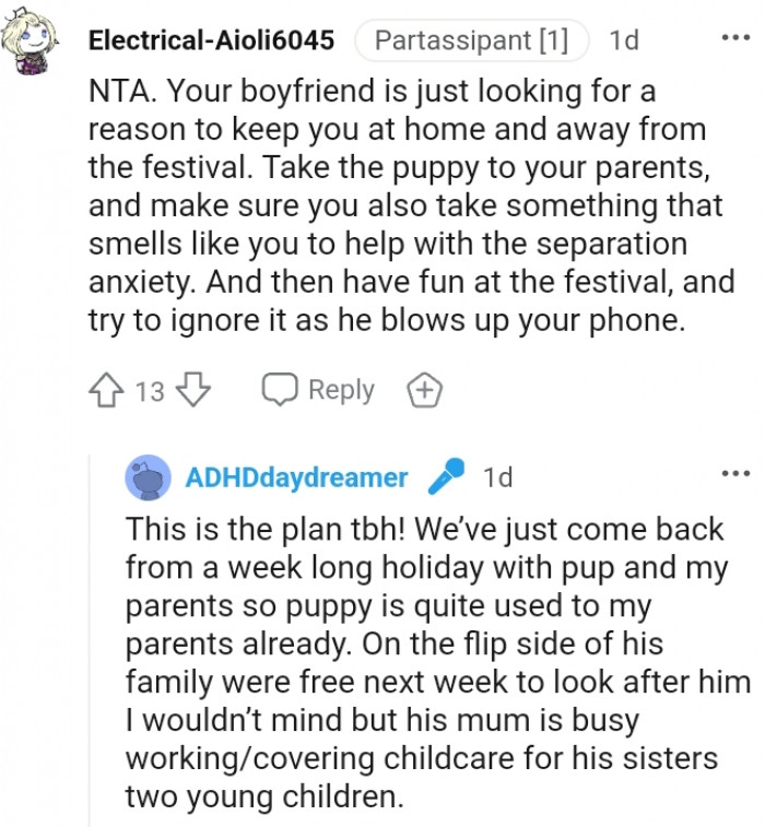 7. Try to ignore him as he blows up your phone