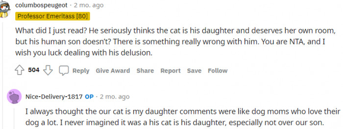 5. There is something really wrong with him