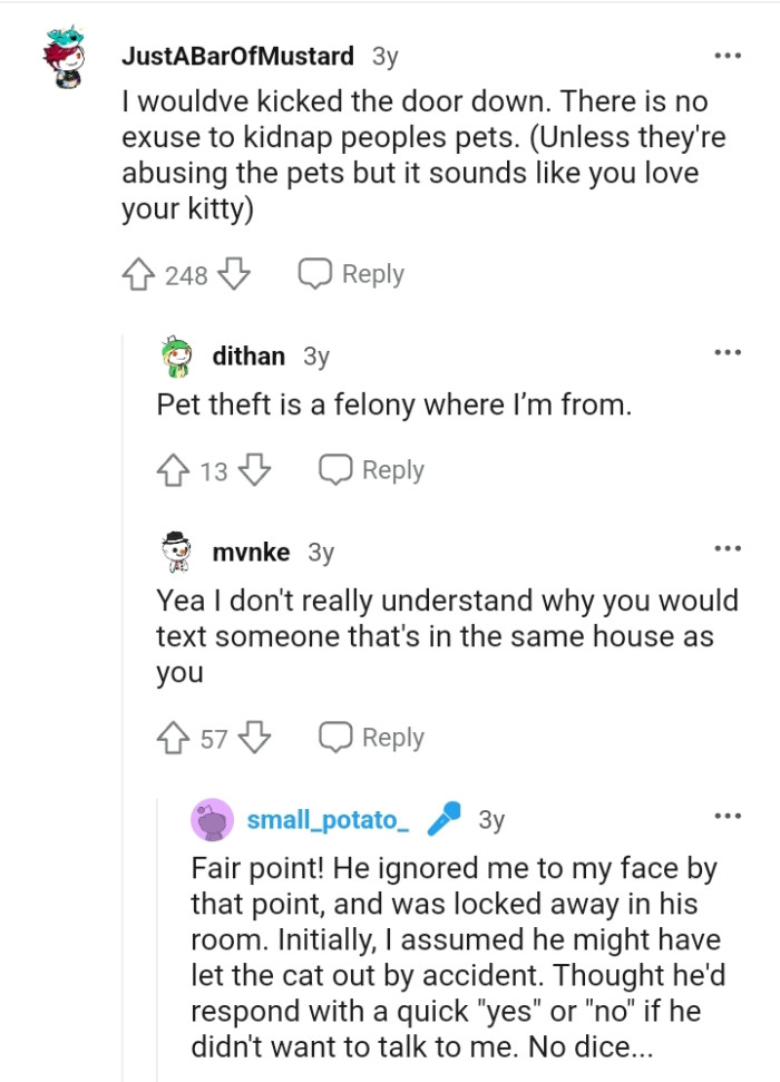 It sounds like the OP loves his kitty