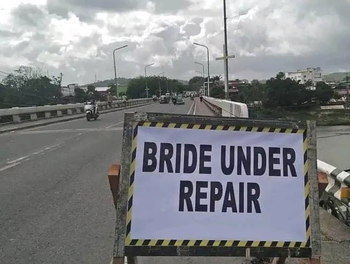 3. Bride under repair