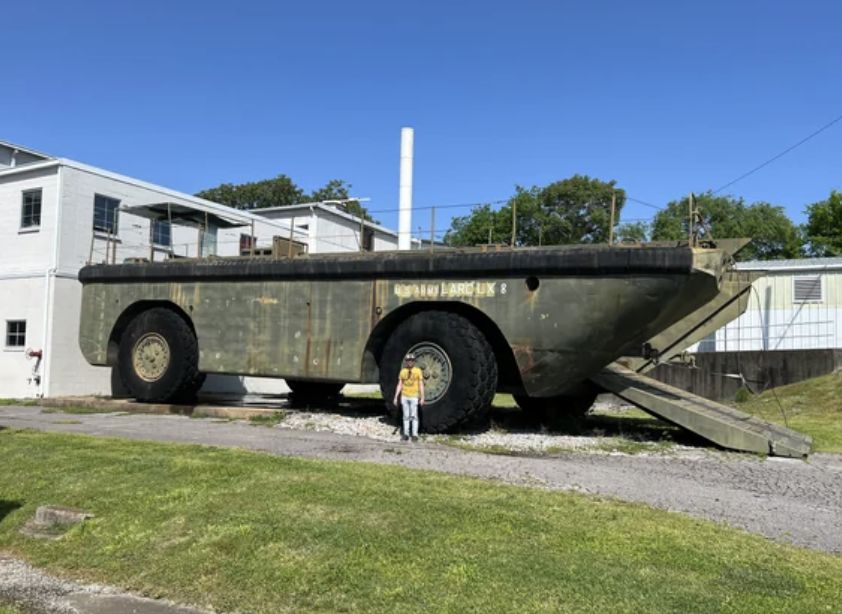 31. The amphibious WWII landing craft