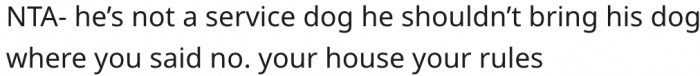 15. Only service dogs should be allowed to go everywhere.