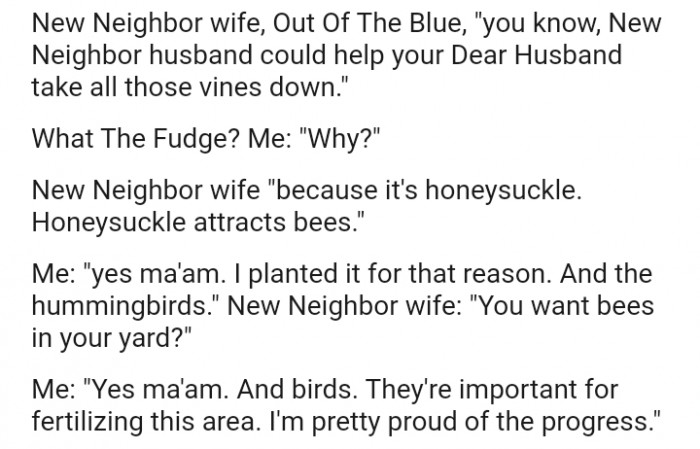 They're important for fertilizing this area