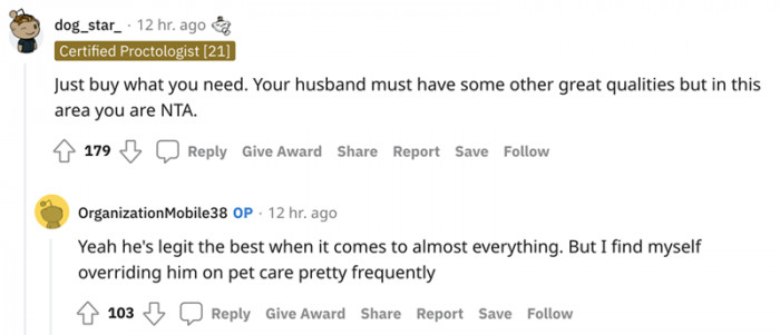 9. Simply buy it and move on - this is good advice. The animals shouldn't suffer because of their owners' stubbornness.