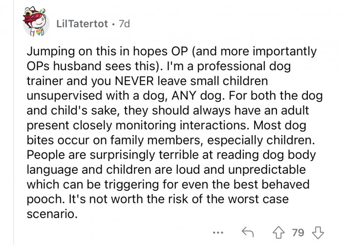 "People are surprisingly terrible at reading dog body language..."