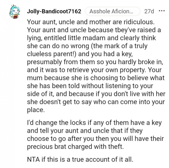 And the comments continue...