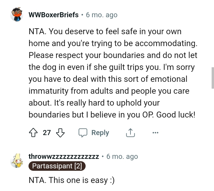 It's really hard to uphold your boundaries