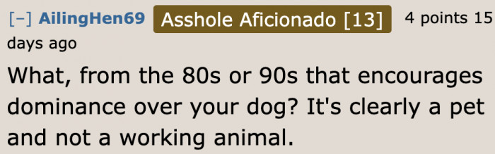 This user disagrees with the above statement.