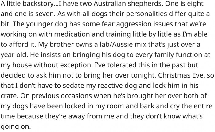 Here's how it started.