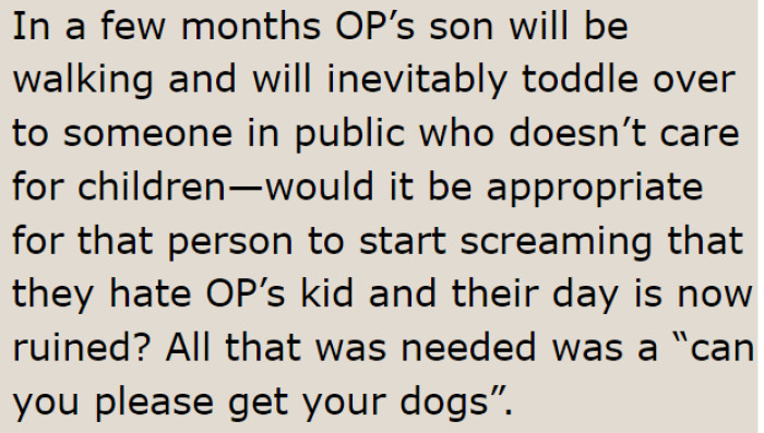 What the OP needed to say.