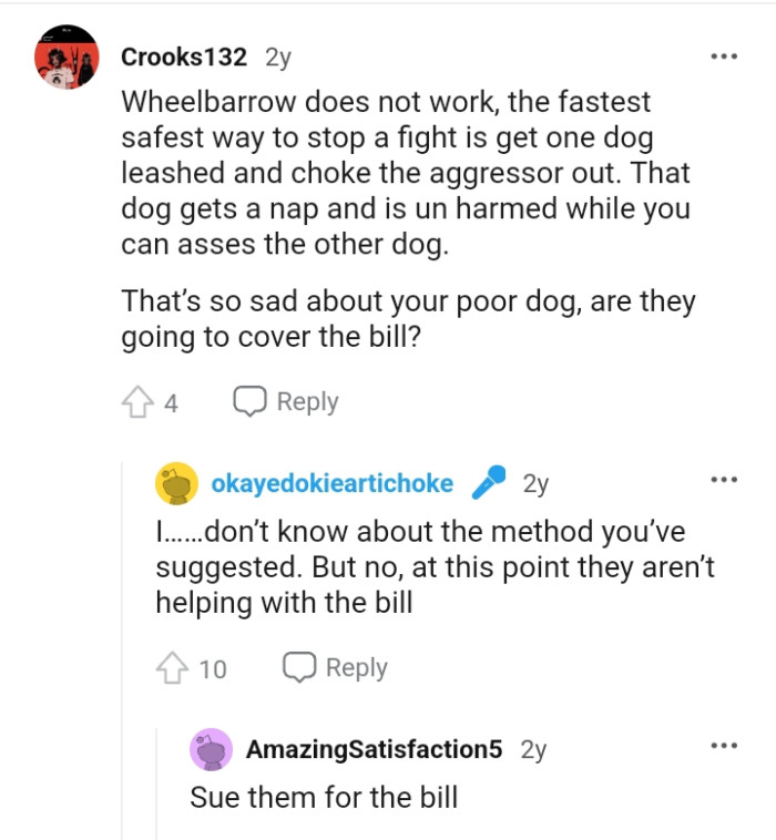 The fastest way to stop a fight between dogs