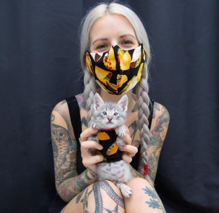 And had to wear a plastic chest plate