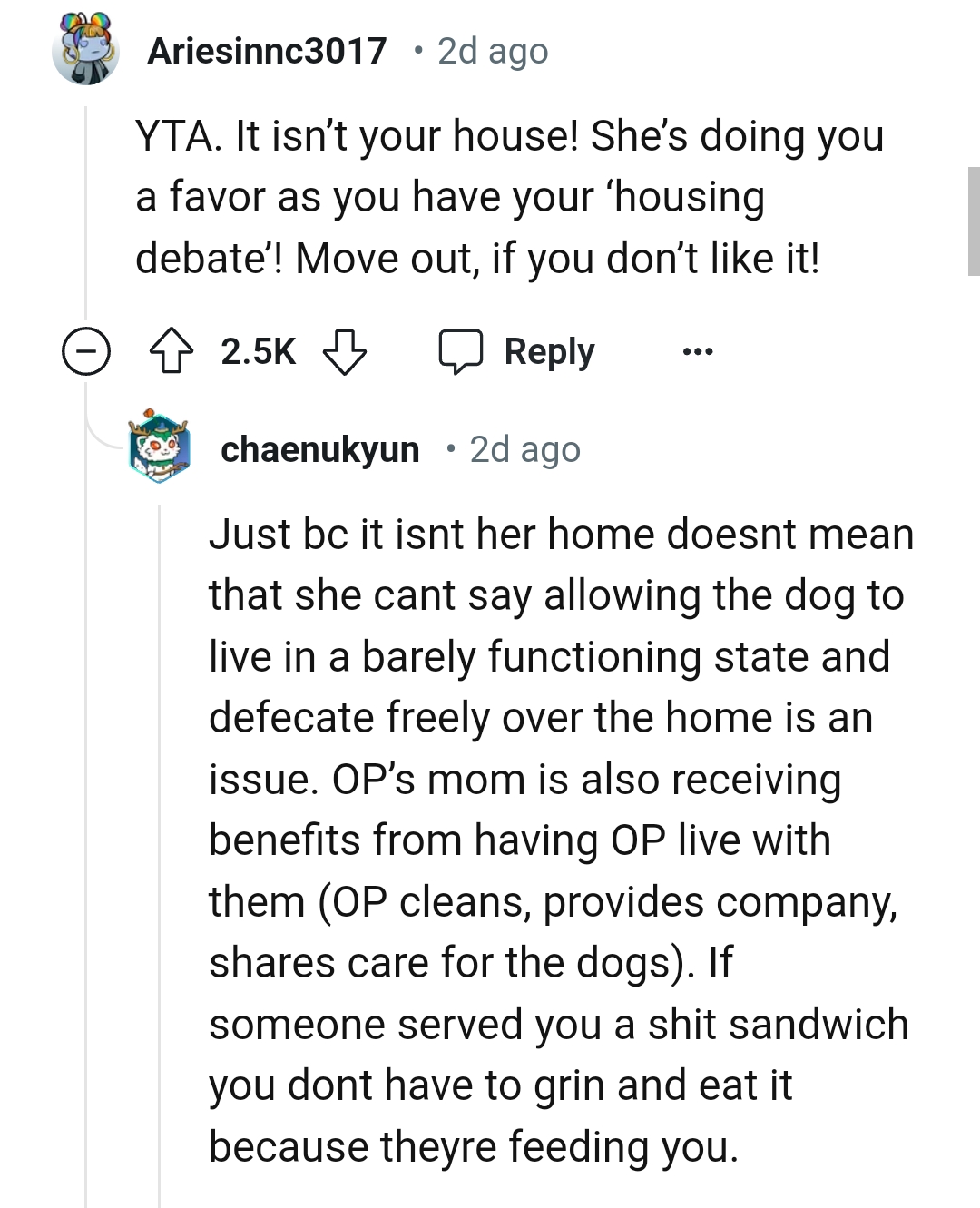 The Reddit post got hundreds of comments and we've gathered some of the most upvoted ones below