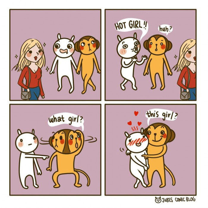 Oh, if only every single partner were that cheesy