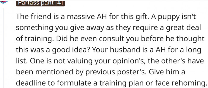 That friend didn't think it through...