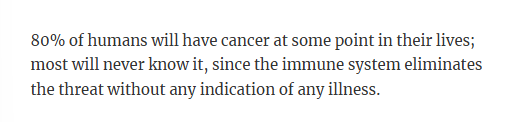 35. Humans and cancer