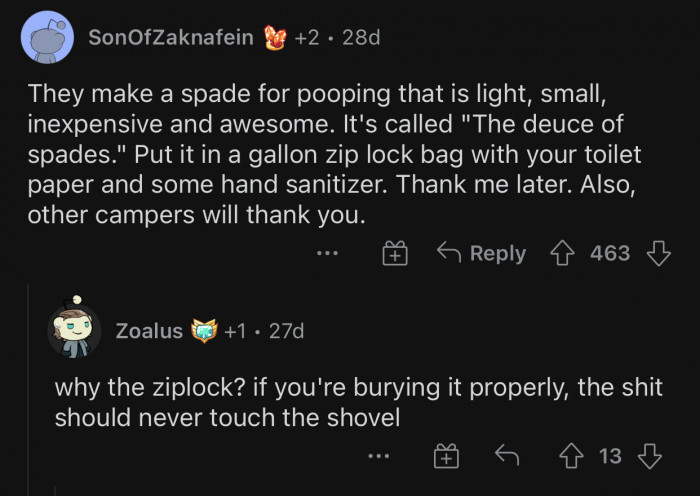 They made tools specifically for this purpose.