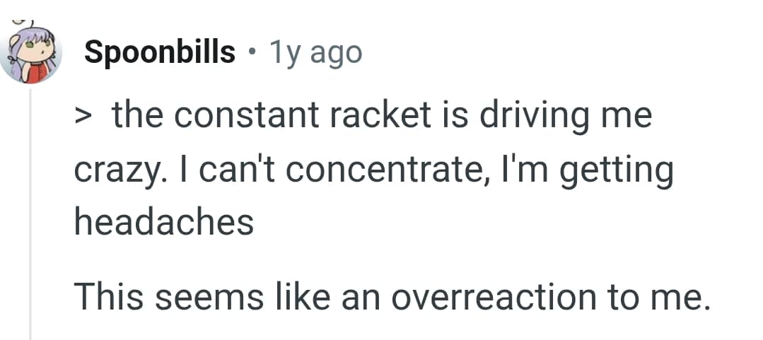 This Redditor Believes the OP Is Overreacting