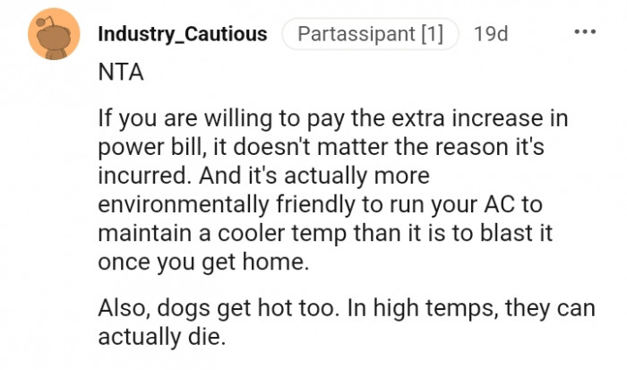 8. It's actually more environmentally friendly to run your AC