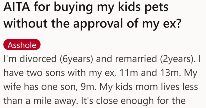 The background sounds calm on paper, divorced for years, remarried, kids going back and forth, which makes what comes next feel all the more tense.