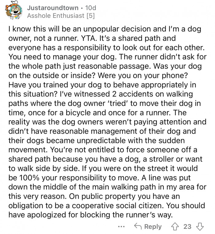 We have to look out for each other.