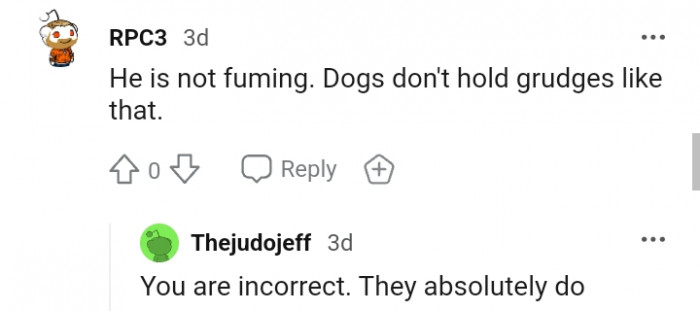 16. The second comment is there to correct the first