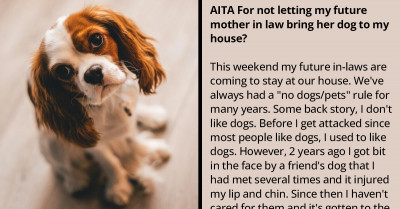 Woman Feels Judged After Refusing To Let Her Future In-Laws Bring Their Dog To Her Home