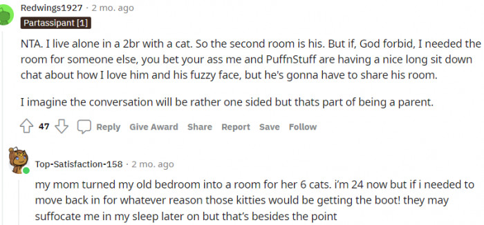 12. If I need the room for someone else