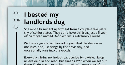 Redditor Stoops Down To Dog Level Against Neighbor's Passive-Aggressive Dog, Steals Its Territory By "Marking" It