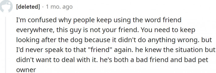 This is actually a good question. Are we so needy for friends that we would call anyone a friend?