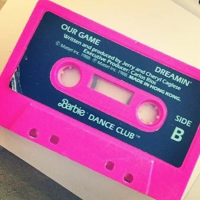 36. Barbie cassette tape