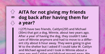 Couple Seeks To Reclaim Dog Given To Friend A Year Ago, Current Keeper Declines Request