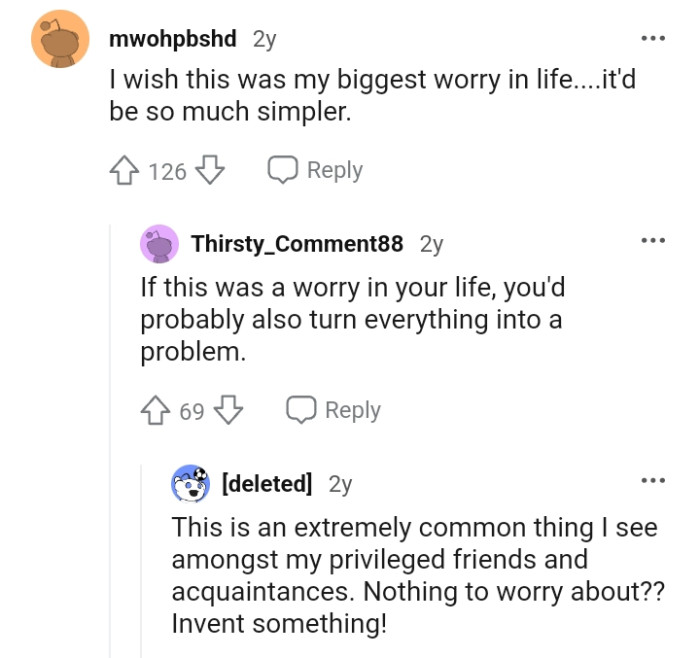 Turning everything into a problem