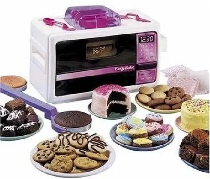 1. The Easy-Bake Oven has to be one of the most popular nostalgic toys from your childhood