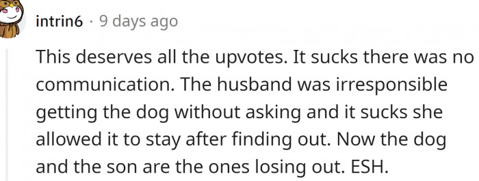 No communication, and the least guilty parties are the ones who suffer.