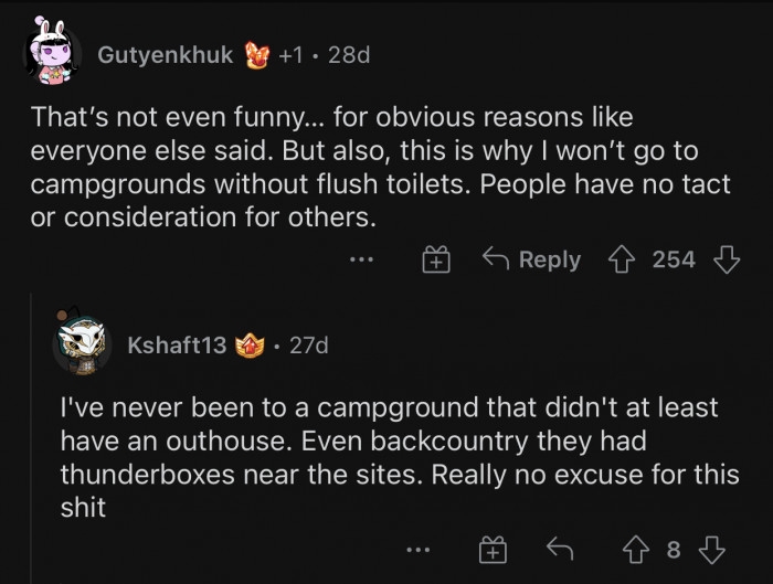 There is no excuse for this kind of behavior.