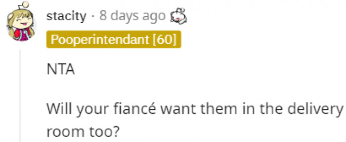 This Redditor's comment made me laugh.