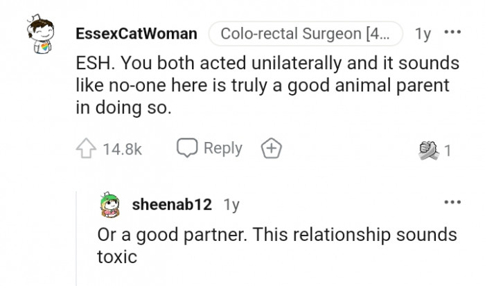 No one here is a true pet parent